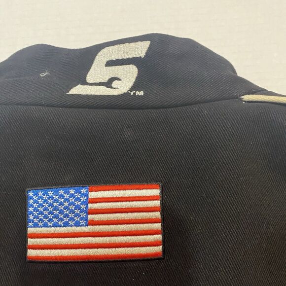 Choko Motorsports Snap On Racing Jacket Vintage Size XL Zip Up Coat Black Red - Picture 5 of 16